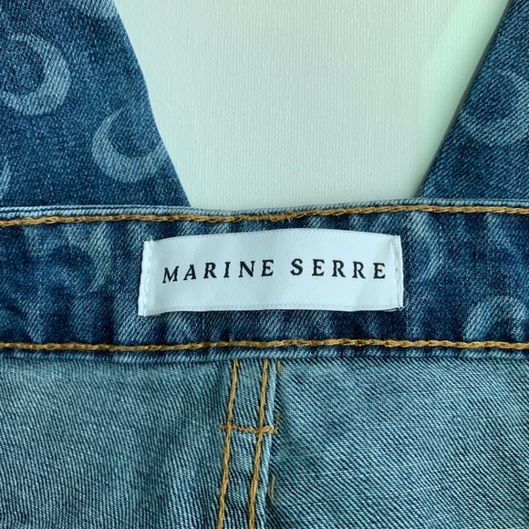 Marine Serre Crescent Moon Jeans - Picture 5 of 6